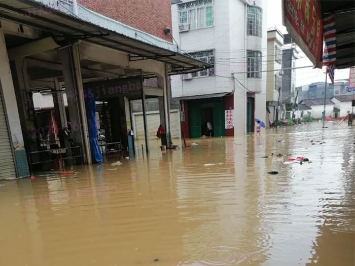 廣東省惠州市水災現場
